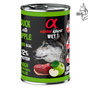 Alpha Spirit Paté de Pato con Manzana Verde