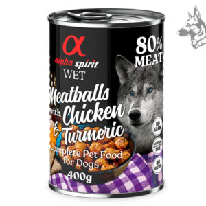Alpha Spirit Albóndigas de Pollo y Cúrcuma