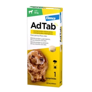 AdTab para perros de 11 a 22 kg con 1 comprimido antiparasitario