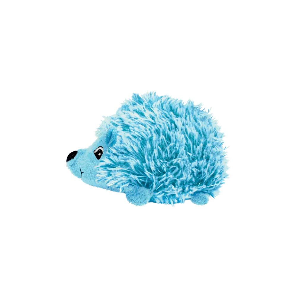 Erizo azul de peluche KONG Comfort HedgeHug Puppy para cachorros.