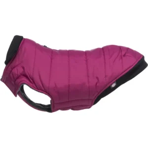 Abrigo para perro Trixie Arlay color cereza talla M 45 cm, acolchado e hidrófugo