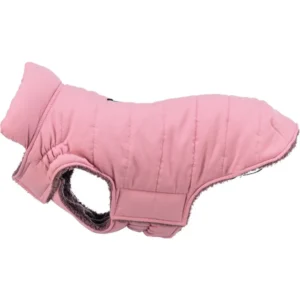 Abrigo de invierno para perro Lesmont 45 cm color albaricoque con forro acolchado