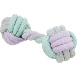 Juguete pesa de cuerda para perro de 22 cm, mezcla de algodón/poliéster, serie Junior de Trixie