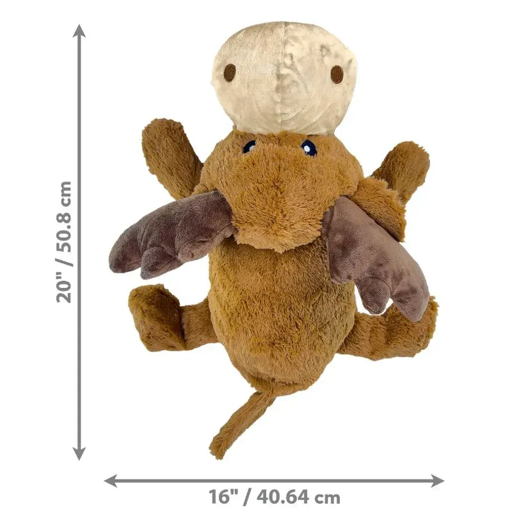 Juguete KONG Cozie Marvin the Moose extra grande para perros, 20 x 16 pulgadas