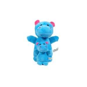 Peluche hipopótamo azul mamá y bebé Gloria Pets
