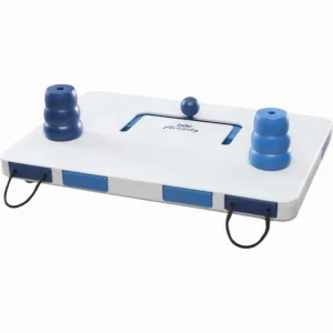 Dog Activity Move2Win cerrado, juguete interactivo para perros con piezas de tirar y deslizar.