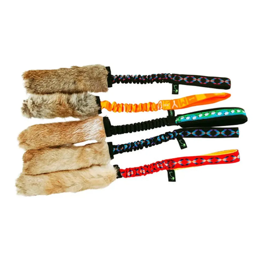 Pack de motivadores de piel de conejo con asas elásticas de colores Flexipets