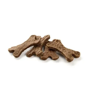 Huesitos naturales de carne de caballo para perros Kauartikel, snack deshidratado hipoalergénico ideal como premio o recompensa.